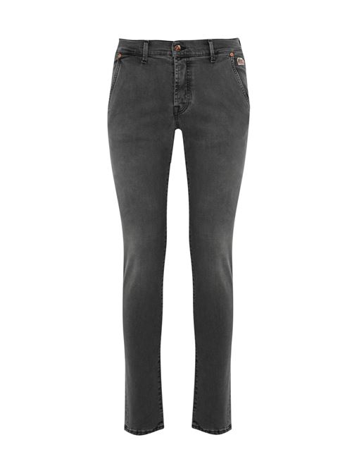 Pantalone New Elias Special Livigno in denim grigio Roy Roger's | RRU90108CJ172814C0997